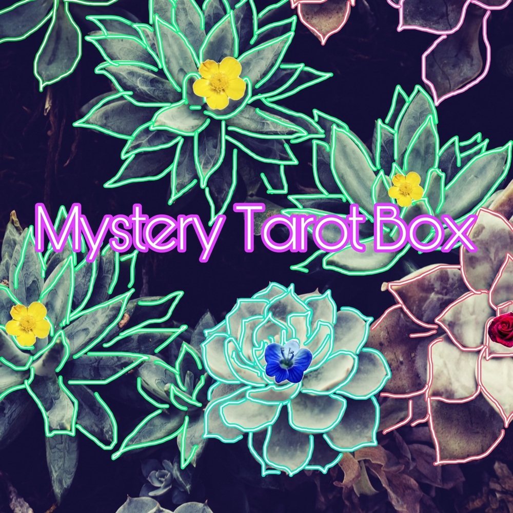 Full tarot deck and mystery box